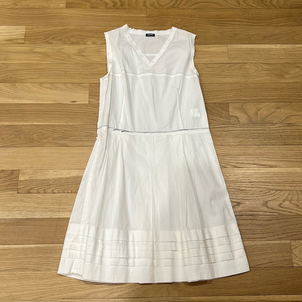 Jil Sander White Dress